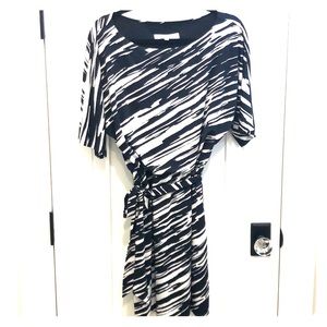 Trina Turk Black White Dress